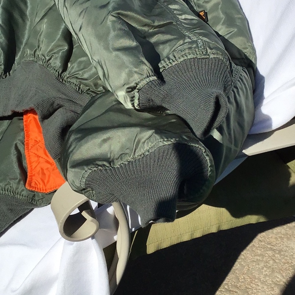 Alpha Industries MA-1 bombers jacket sized XXLG. - Picture 12 of 13